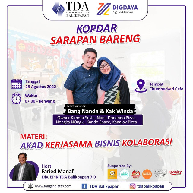Kopdar TDA Balikpapan. dok