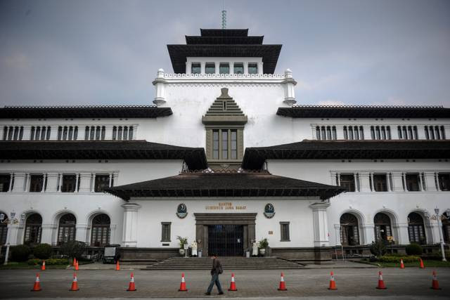 Rute ke Gedung Sate Bandung, Foto: Kumparan/Raisan Al Farisi/ANTARA FOTO