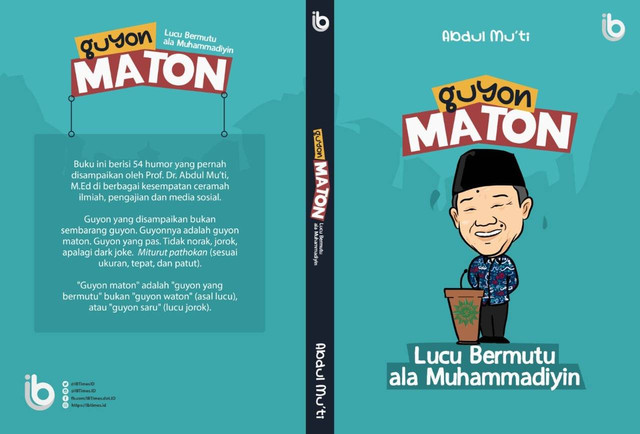 Buku 'Guyon Maton' karya Prof. Abdul Mu'ti. Foto: Dok. Istimewa