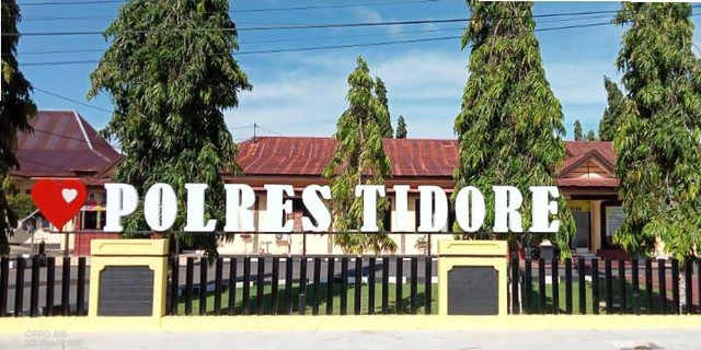 Kantor Polres Tidore. Foto: Istimewa