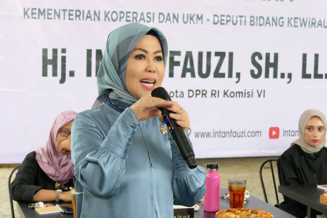 Anggota Komisi VI DPR RI Fraksi PAN, Intan Fauzi. Foto: Dok. Istimewa