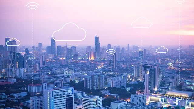 Transformasi Digital Cityscape \ sumber : https://www.freepik.com 