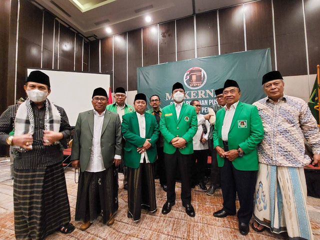 Mukernas PPP di Ballroom Swiss-Belinn, Serang, Banten, Minggu (4/9/2022)-Senin (5/9/2022), menentukan Muhammad Mardiono sebagai Plt Ketum PPP, pengganti Suharso Monoarfa. Foto: Dok. Istimewa