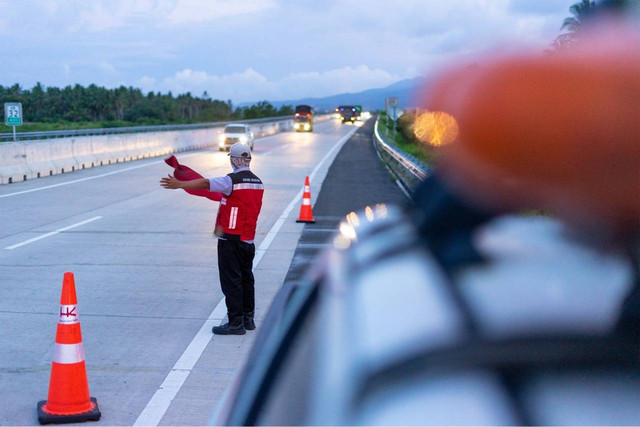 Proyek Jalan Tol Trans Sumatera Foto: Dok. Hutama Karya