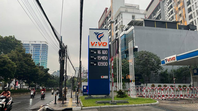 Suasana SPBU Vivo di Pejaten, Jakarta Selatan, Selasa (6/9/2022). Foto: Fariza Rizky Ananda/kumparan