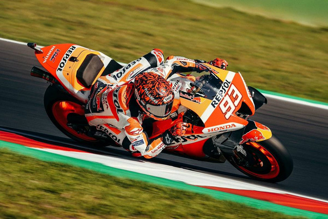 Pebalap Repsol Honda. Foto: Twitter/@HRC_MotoGP