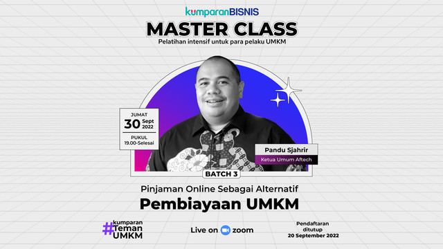 Master Class Batch 3. Foto: kumparan