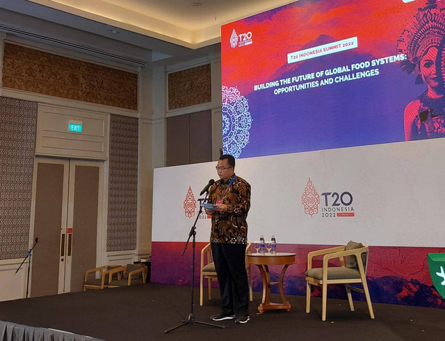 Jadi Pembicara Kunci di T20 Summit, Rektor IPB University Bicara Pentingnya Penguatan Resiliensi Pangan untuk Atasi Krisis Global