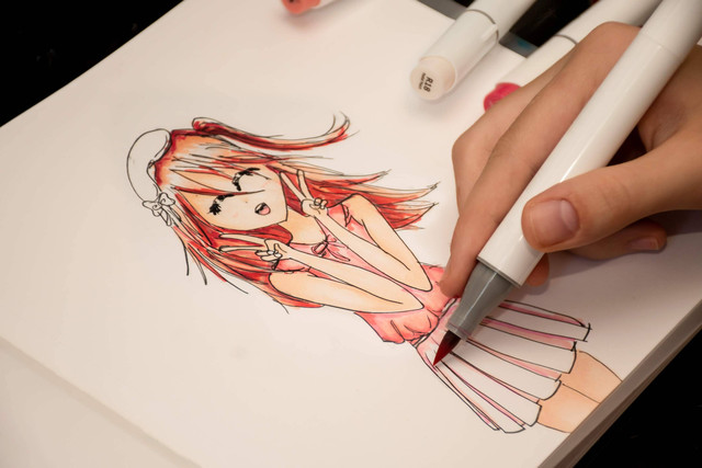 Ilustrasi menggambar. Foto: Shutterstock