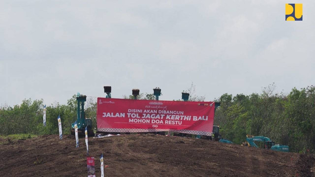Groundbreaking Tol Gilimanuk-Mengwi. Foto: PUPR