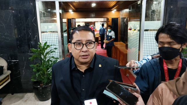 Anggota Komisi I DPR sekaligus Waketum Gerindra Fadli Zon di DPR RI, Senin (12/9/2022). Foto: Annisa Thahira Madina/kumparan