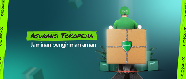 Ilustrasi Asuransi Pengiriman Tokopedia. Foto: Tokopedia