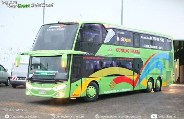 PO Gunung Harta Rilis 8 Bus Baru. Foto: dok. PO Gunung Harta