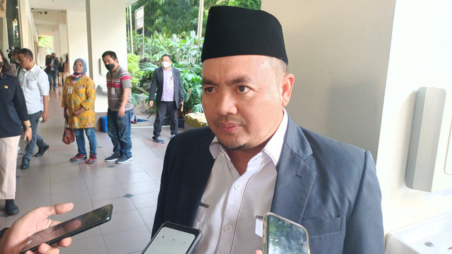 Ketua Divisi Hukum dan Pengawasan KPU, Mochammad Afifuddin di Kantor Bawaslu RI. Foto: Aprilandika Pratama/kumparan