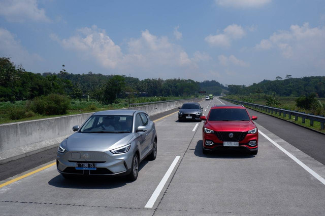 Test drive MG ZS EV Jakarta-Surabaya. Foto: Aditya Pratama Niagara/kumparan