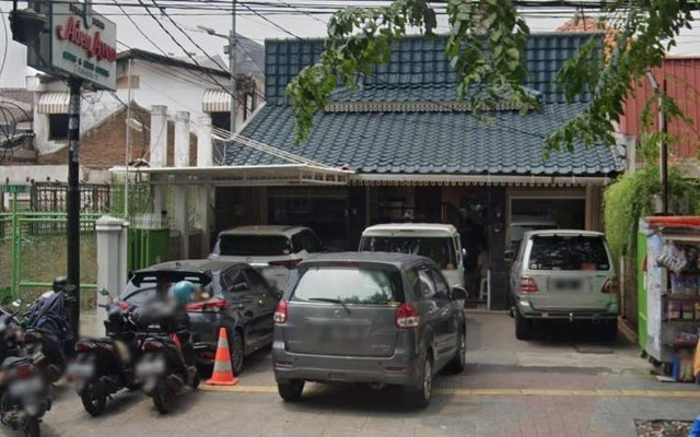 tempat brunch di jakarta pusat. sumber foto :  google street view.