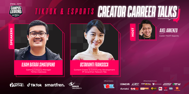 TikTok & Esports Creator Career Talks