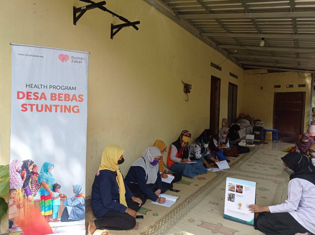 Rumah Zakat kembali memberikan edukasi keamanan pangan pada pelatihan kader posyandu Cempaka Putih 1 dan 2 dusun Dagan.