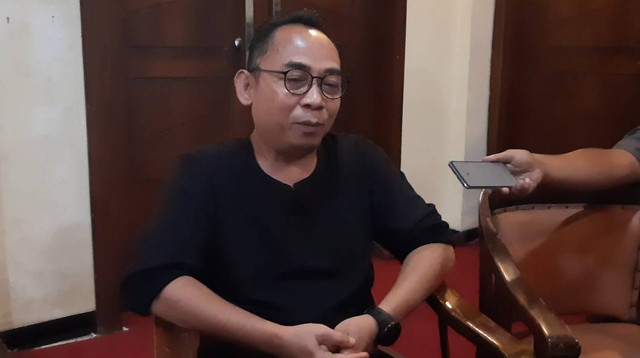 Eko Kuntadhi di Ponpes Lirboyo, Kediri, Kamis (15/9/2022). Foto: Dok. Istimewa