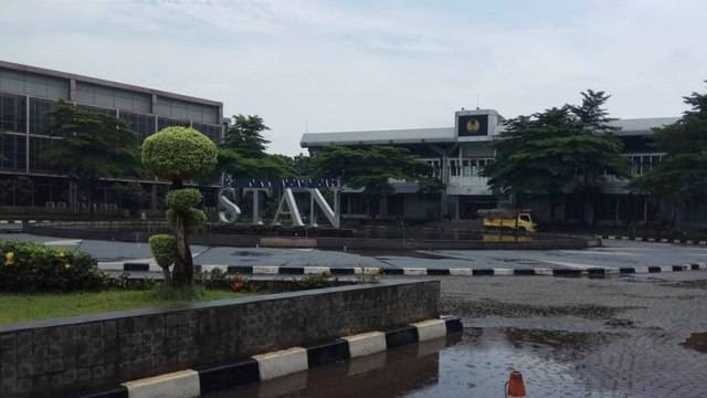 Gedung STAN Foto: instagram/@agussetiono22