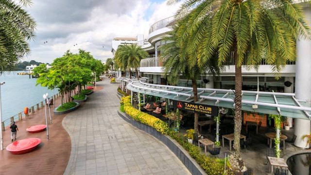 Rute ke Vivo City Singapura, foto: Google street view		