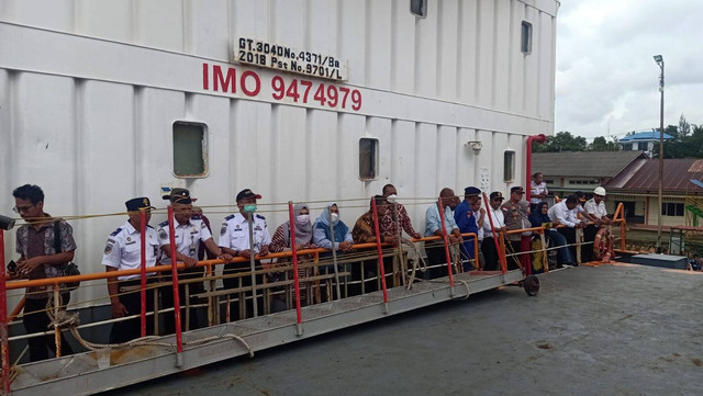 Tol laut kembali berlabuh di Bintan pasca dua tahun vakum. Foto: Ismail/kepripedia.com