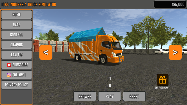 Ilustrasi skin IDBS Truck Simulator. Foto: IDBS Studio/Google Play Store