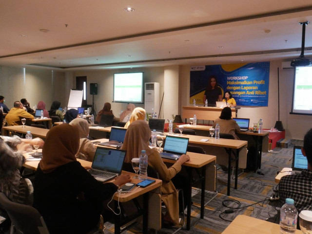 Workshop laporan keuangan TDA Surabaya. dok