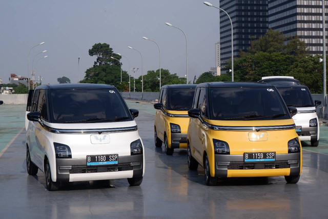 Mobil listrik Wuling Air ev. Foto: Aditya Pratama Niagara/kumparan