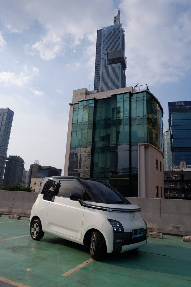 Mobil listrik Wuling Air ev. Foto: Aditya Pratama Niagara/kumparan