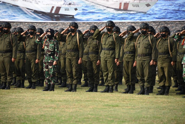 CPNS Bakamla Ikuti Coast Guard Basic Training (CGBT). Foto: Dok. Humas Bakamla