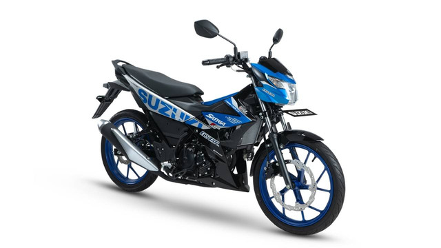 Suzuki Satria F150 dapat penyegaran warna baru. Foto: dok. SIS