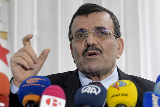 Eks PM Tunisia Ali Laarayedh. Foto: FETHI BELAID / AFP