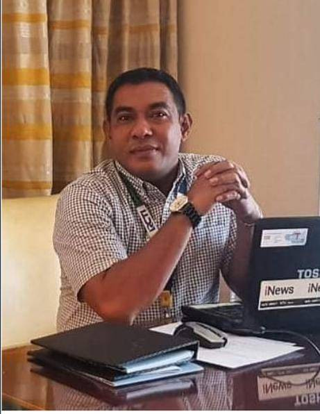 Koordinator Wilayah Ikatan Jurnalis Tv Indonesia Maluku Papua Chanry Andrew Suripatty