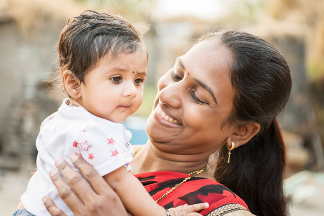 Ilustrasi ibu dan anak India. Foto: Tukaram.Karve/shutterstock