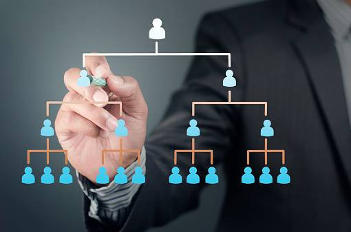 Ilustrasi Struktur Organisasi Proyek (Foto: Pexels)