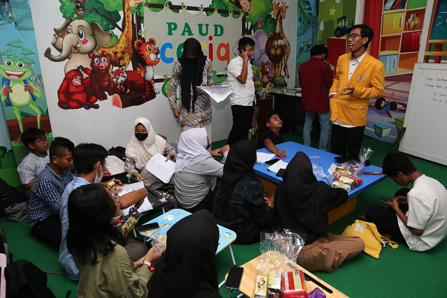 Puspaga, Sinau, dan Mengaji di Balai RW 5 Kelurahan Genteng, Kecamatan Genteng. Foto: Diskominfo Kota Surabaya