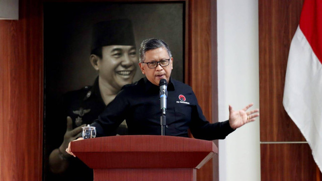 Sekjen PDIP Hasto Kristianto saat Penutupan Kader Pratama PDIP di Sekolah PDIP, Lenteng Agung, Jakarta Selatan, Rabu (21/9/2022). Foto: Dok. PDI