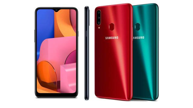 Kode cek layar Samsung A20s. Foto: Dokumentasi Samsung. 