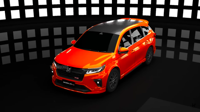 Modifikasi virtual Honda Mobilio oleh Wisnu3ds. Foto: do. tangkapan layar youtube.com/wisnu3ds