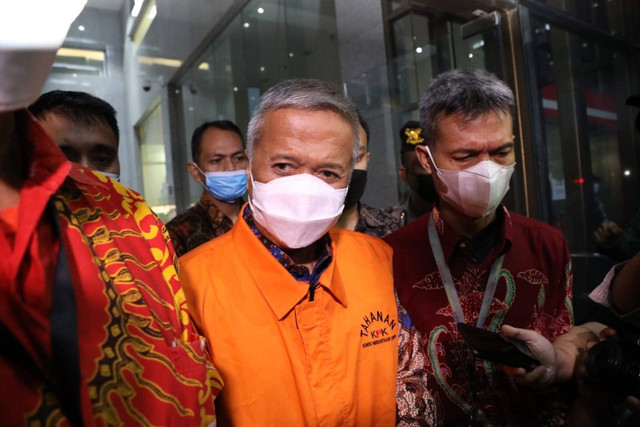 Hakim Agung Sudrajad Dimyati ditetapkan sebagai tersangka dugaan suap pengurusan perkara di Mahkamah Agung, bersama 9 tersangka lainnya. Foto: Aditia Noviansyah/kumparan