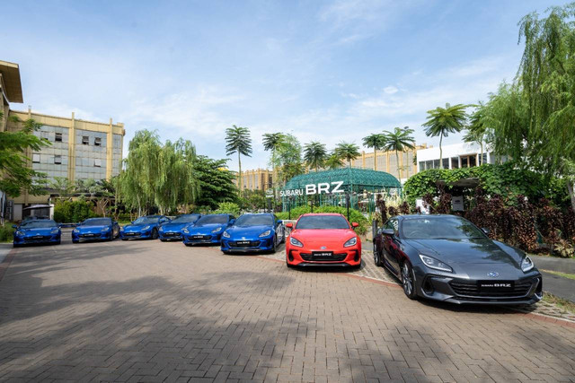 Serah terima perdana Subaru BRZ di PIK, Jakarta (24/9). Foto: Subaru Indonesia