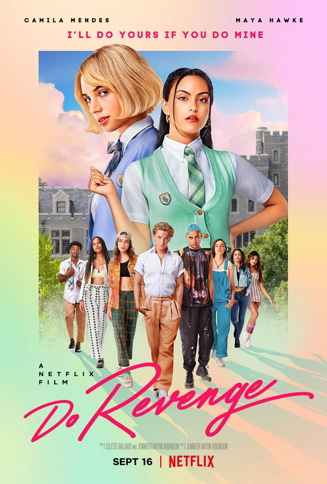 Poster film Do Revenge. Foto: Twitter/@netflix