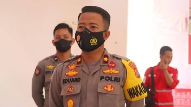 Wakil Kapolres Pasangkayu Kompol Eduard Steffry Allan Telussa. Foto: Dok. Dok. Polres Pasangkayu