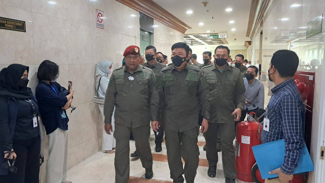 Kepala BIN Budi Gunawan hadiri rapat di Komisi I DPR, Senin (26/9). Foto: Annisa Thahira Madina/kumparan