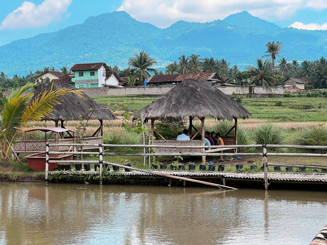 Kampung Qur'an Al-Fushha, Sabtu (24/9/2022) | Foto: Roza Hariqo/Lampung Geh