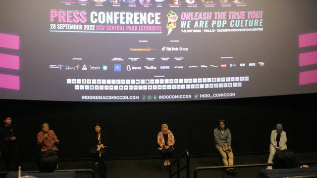 Press Conference Indonesia Comic Con 2022 (Sumber: Panorama Media)