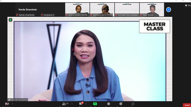 Acara Pelatihan Master Class Batch III: Pelatihan Intensif untuk Para Pelaku UMKM, Rabu (28/9/2022). Foto: Narda Margaretha Sinambela/kumparan