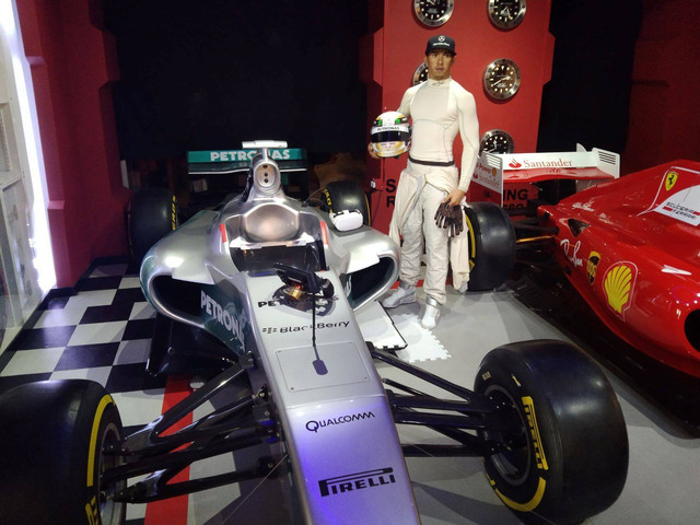 Patung lilin atlet di Madame Tussauds Singapura. Foto: Katondio Bayumitra Wedya/kumparan