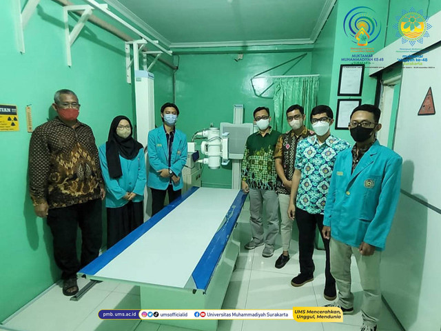 Tiga Prodi (Teknik Elektro, Ekonomi Akutansi, dan Kesehatan) UMS saat di RS PKU Muhammadiyah Kartasura